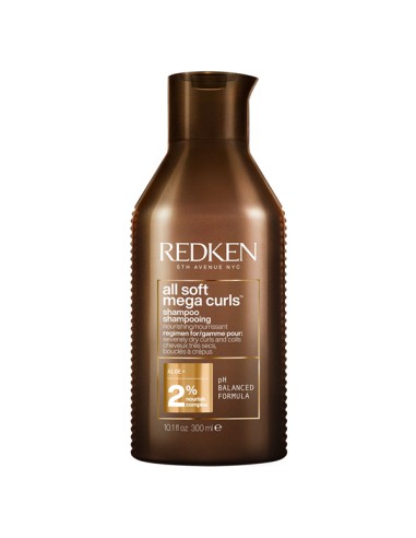 Redken All Soft Mega Curls Shampoo - 300ml