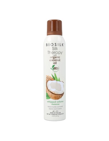 BioSilk Silk Therapy Coconut Oil Whipped Volume Mousse - 227g