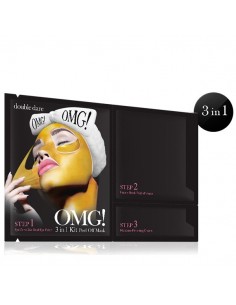 OMG! 3in1 Kit Peel Off Mask 24K Gold