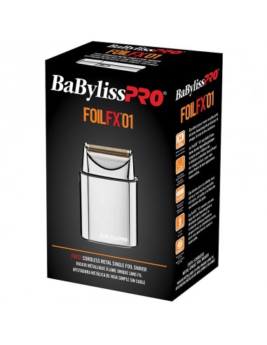 BaByliss PRO Cordless Metal Single Foil Shaver - FXFS1