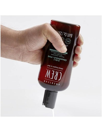 American Crew 3 en 1 Camomille Pin - 250 ml