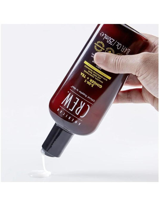 Thé au gingembre 3 en 1 American Crew - 450 ml