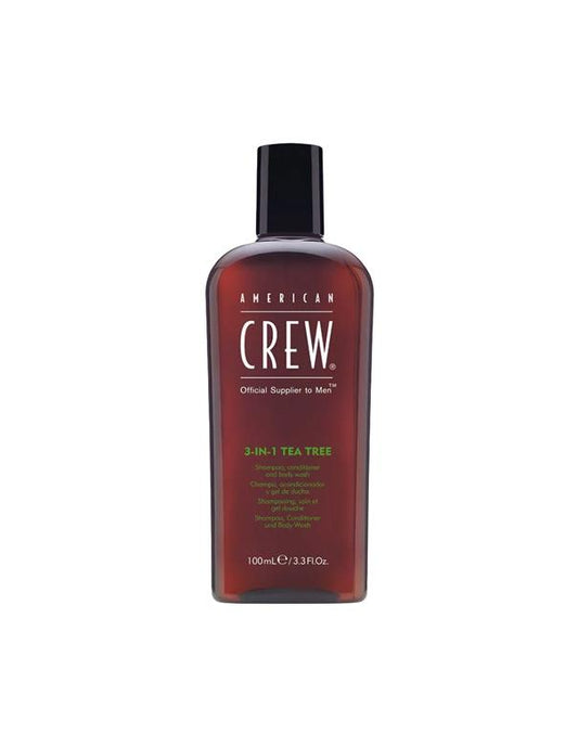 American Crew 3-en-1 Tea Tree Mini - 100 ml