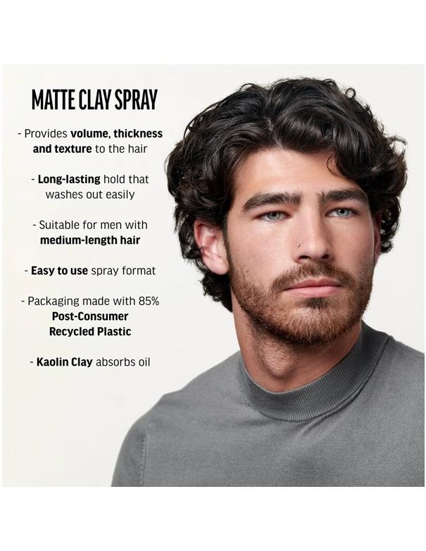Spray à l'argile mate American Crew - 150 ml