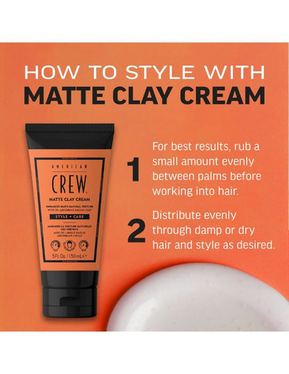 American Crew MATTE CLAY CREAM - 150ml