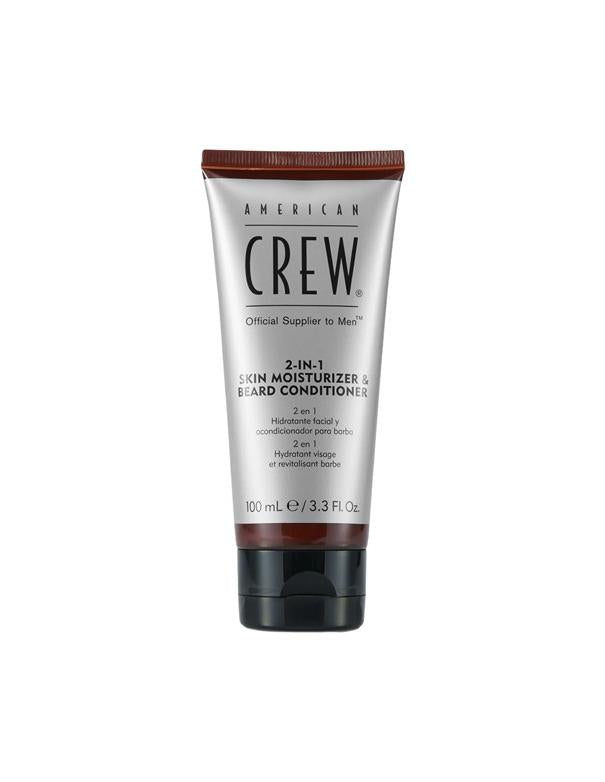 Soin hydratant et revitalisant pour la barbe 2 en 1 American Crew - 100 ml