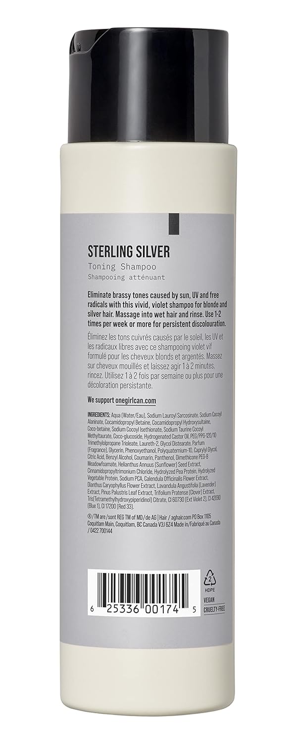 AG Sterling Silver Toning Shampoo - 296ml