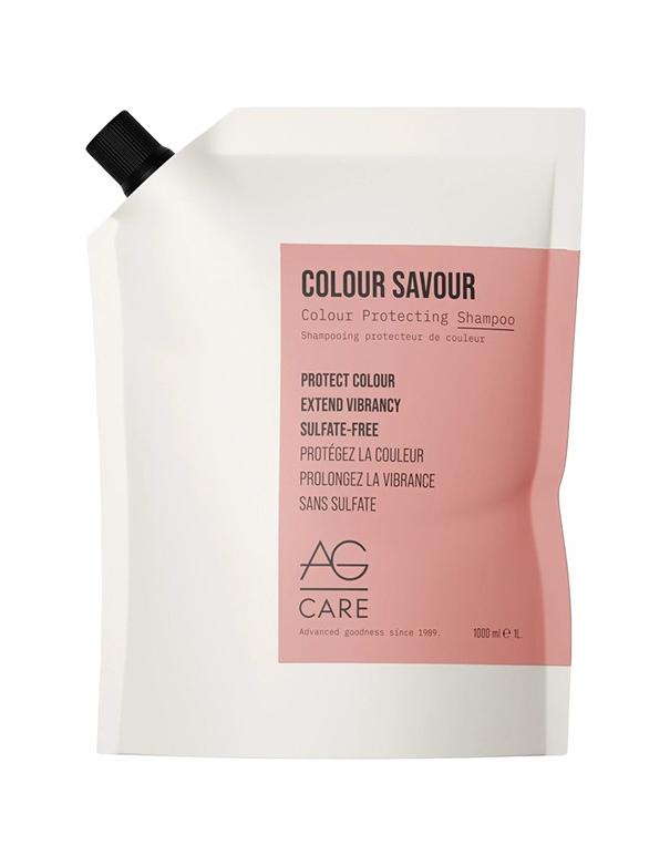 AG Colour Savour Shampoo for Color Treated Hair - UV Protection - 1L ...