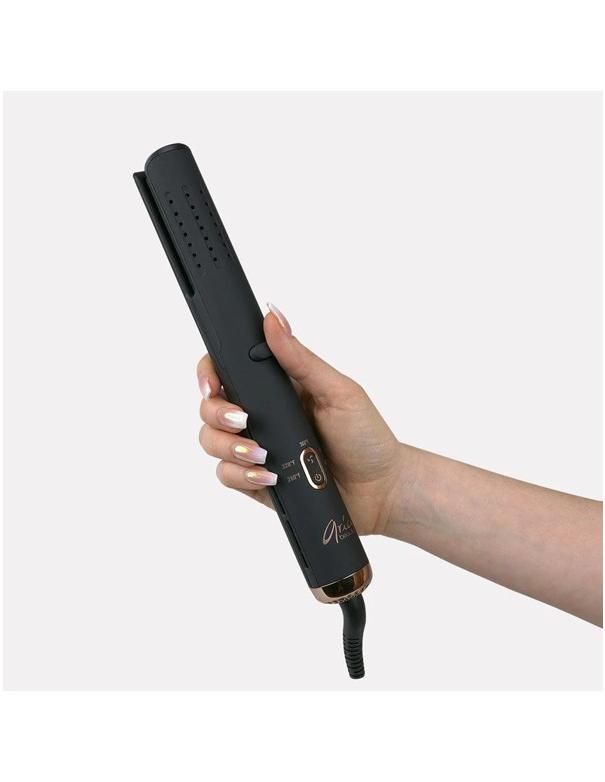 Aria Insta Styler Ceramic Hair Curler Black 1