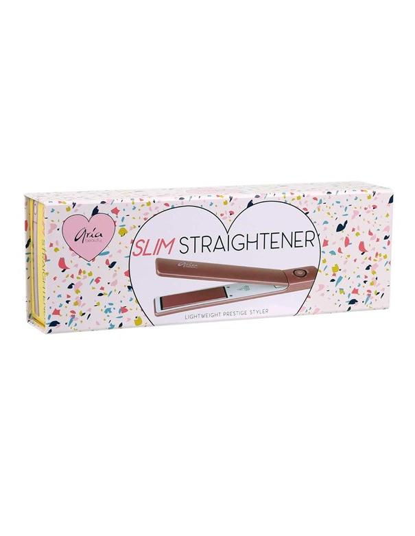 Aria Slim Hair Straightener Rose Gold