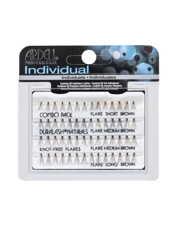 Ardell Duralash Naturals - Knot Free Flares - Combo Pack