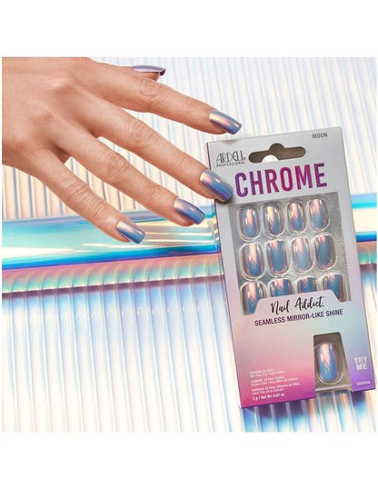 Ardell Nail Addict Chrome Moon