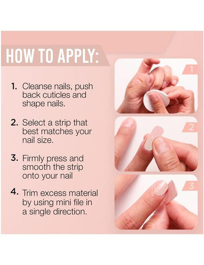 Bandes pour ongles Ardell Nail Addict - Kiss Me Quick