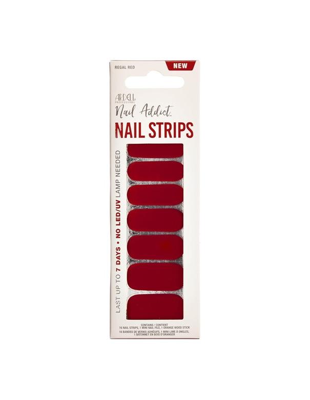 Bandes à ongles Ardell Nail Addict Regal Red
