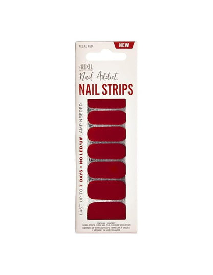 Bandes à ongles Ardell Nail Addict Regal Red