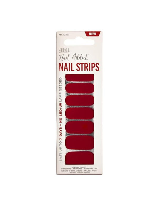Bandes à ongles Ardell Nail Addict Regal Red