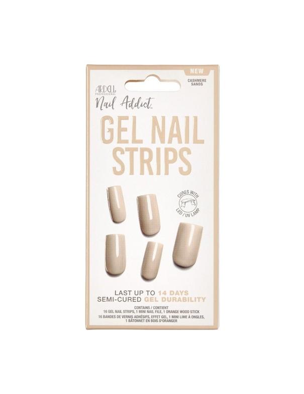 Ardell Nail Addict Gel Nail Strips Cashmere Sands
