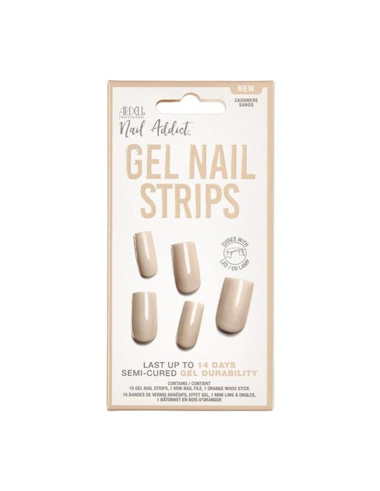 Bandes de gel pour ongles Ardell Nail Addict Cashmere Sands