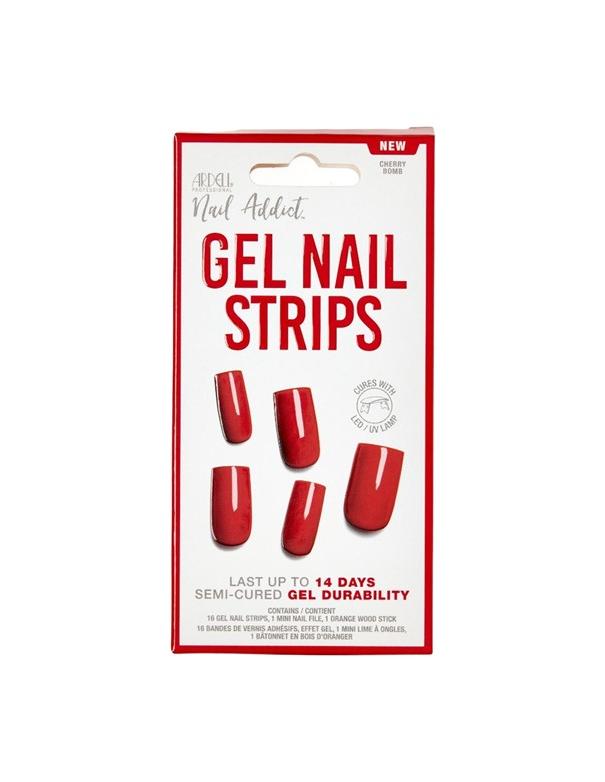 Bandes de gel pour ongles Ardell Nail Addict Cherry Bomb