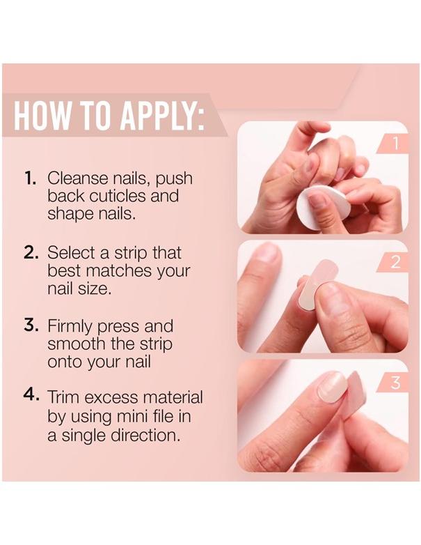 Ardell Nail Addict Nail Strips - Copper Crush