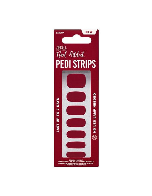 Ardell Pedi Strips - Sangria