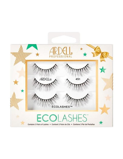 Ardell Eco Lashes 451 Holiday Pack 3 Pk
