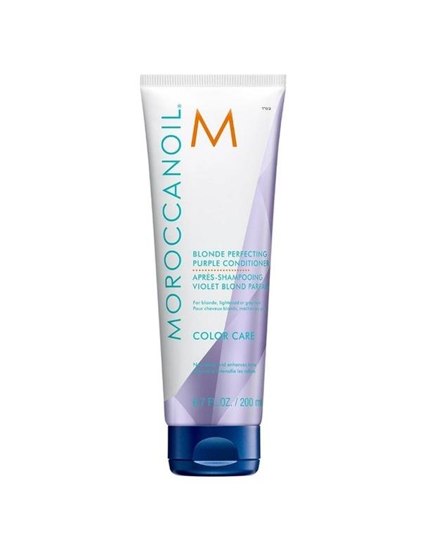 Après-shampoing violet perfecteur de blonde Moroccanoil - 200 ml