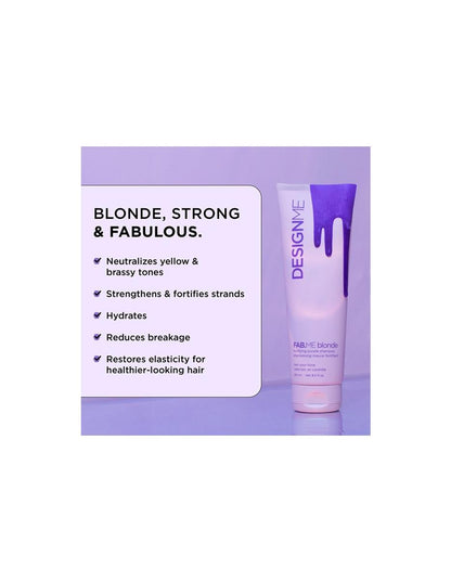 Shampoing violet fortifiant FabME Blonde - 250 ml