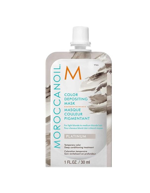 Moroccanoil Masque Déposant Couleur Platine - 30 ml