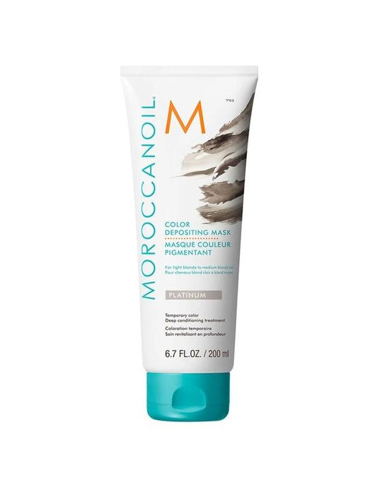 Moroccanoil Color Depositing Mask Platinum - 200ml
