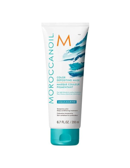Moroccanoil Masque Déposant Couleur Aigue-Marine - 200 ml