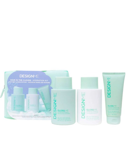 GlossME Hair in the Clouds Hydration & Shine Kit