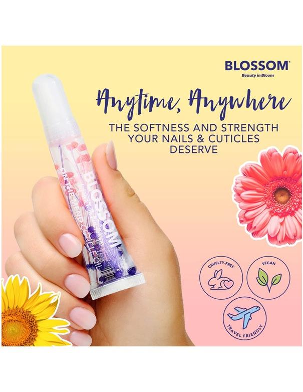 Huile pour cuticules BLOSSOM On the Mend Bouquet de printemps - 10 ml