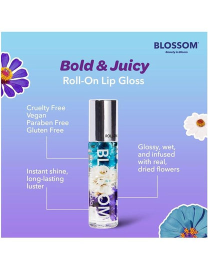 BLOSSOM Fruit Orchard Roll-On Lip Gloss Raspberry - 5.9ml