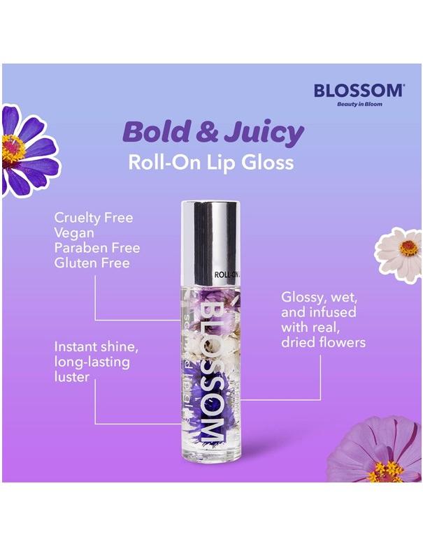 BLOSSOM TropiCali Roll-On Lip Gloss Coconut - 5.9ml
