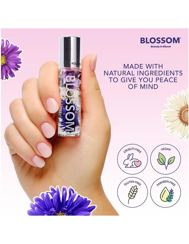BLOSSOM TropiCali Roll-On Lip Gloss Coconut - 5.9ml