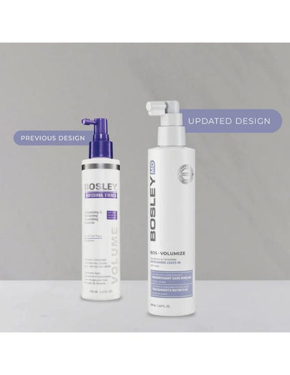 Bosley BosVolumize Soin volumateur et épaississant nourrissant sans rinçage - 200 ml