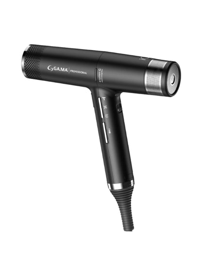 Gama Professional IQ3 Perfetto Hairdryer Black
