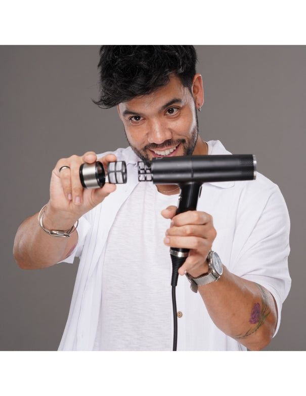 Gama Professional IQ3 Perfetto Hairdryer Black