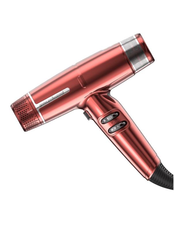 Sèche-cheveux professionnel Gama IQ Lite Rouge