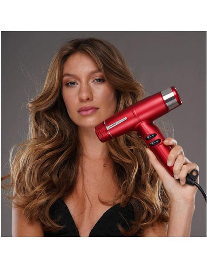 Sèche-cheveux professionnel Gama IQ Lite Rouge