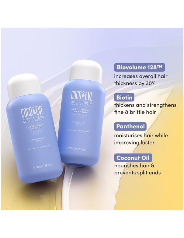 Après-shampoing volumateur pour cheveux Coco &amp; Eve - 280 ml