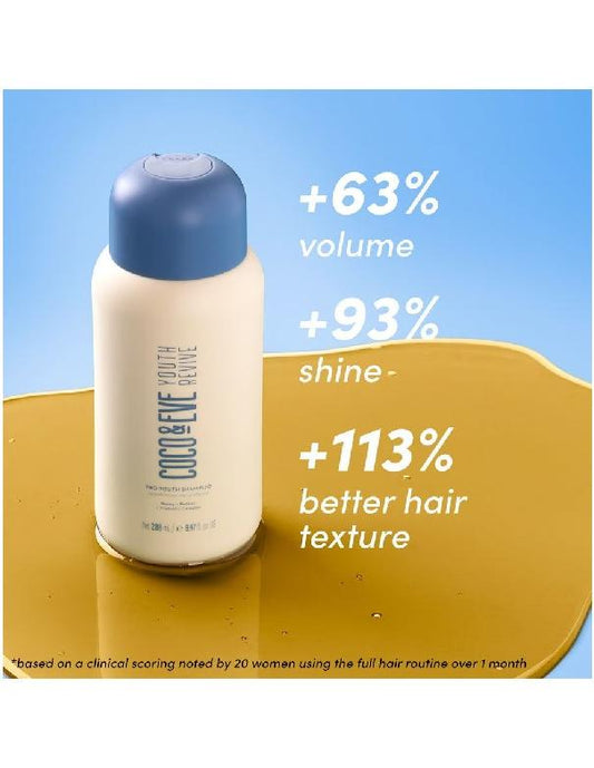 Shampoing Pro Jeunesse Revive de Coco &amp; Eve - 280 ml