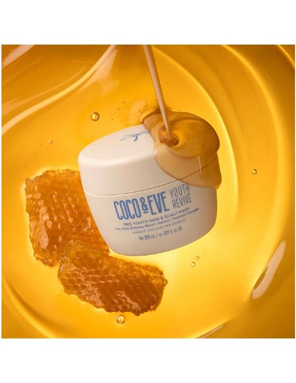 Coco &amp; Eve Youth Revive Pro Youth Masque Cheveux et Cuir Chevelu - 212 ml