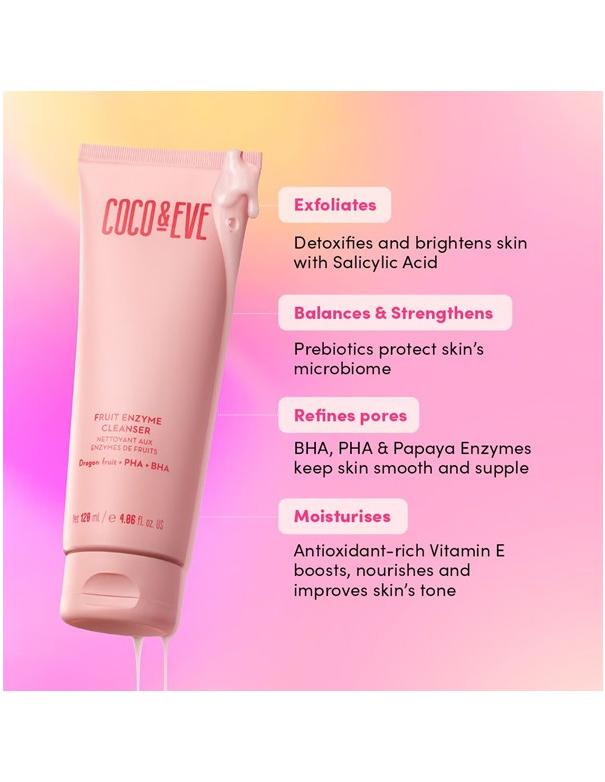 Coco & Eve Fruit Enzyme Cleanser - 120ml
