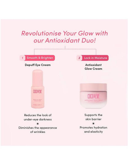 Crème contour des yeux décongestionnante Coco &amp; Eve - 20 g