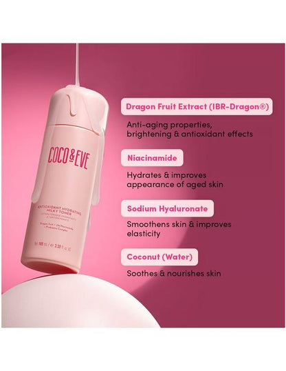 Tonique Lacté Hydratant Antioxydant Coco &amp; Eve - 100 ml
