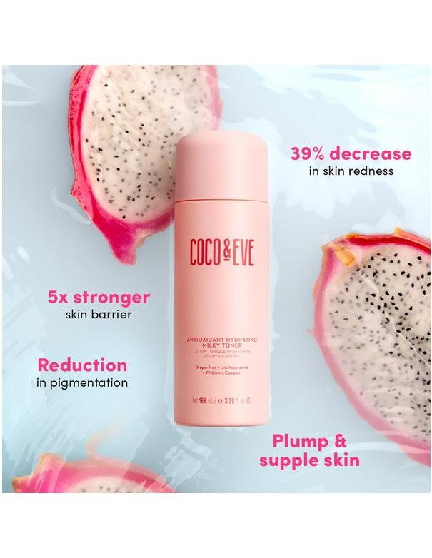 Tonique Lacté Hydratant Antioxydant Coco &amp; Eve - 100 ml