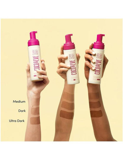 Coco & Eve Sunny Honey Bali Bronzing Foam Medium - 60ml