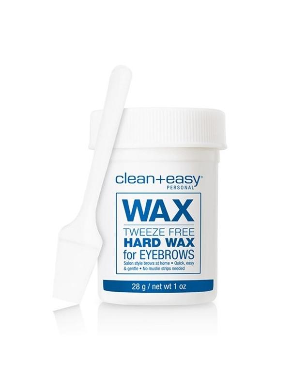CleanEasy Tweeze Free Hard Wax for Eyebrows - 28g